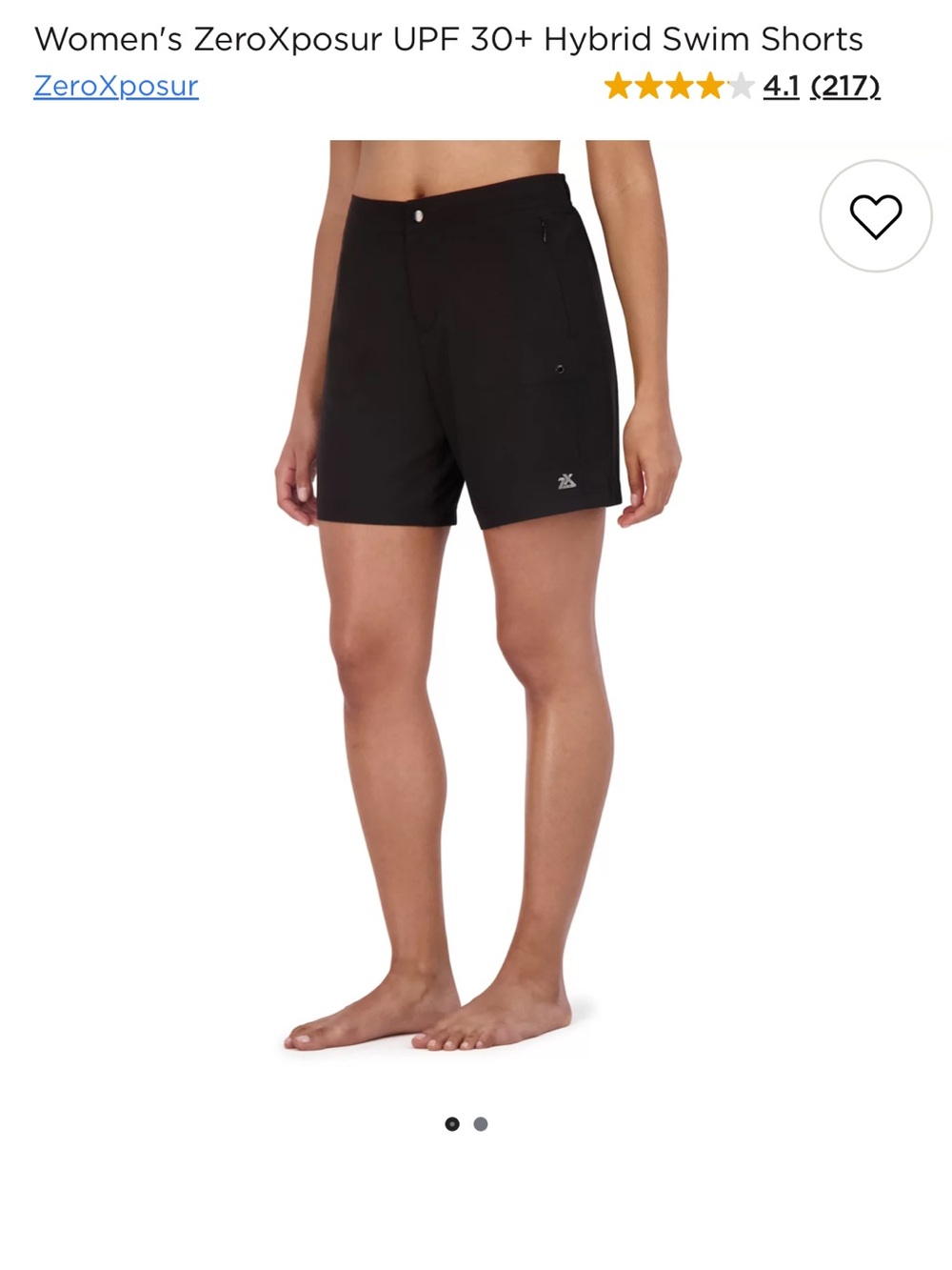 Women’s ZeroXposur Swim Shorts UPF 30+ NWOT